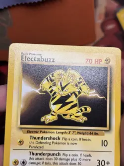 Electabuzz 20/102 Base Set Non Holo Rare Pokemon TCG 1999 - Image 3