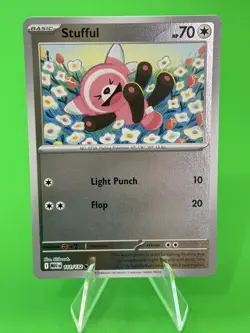Pokemon Stufful Mega Evolution Reverse Holo Common 111/132 NM!!! - Image 1