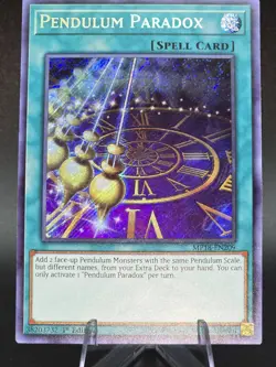 YuGiOh PENDULUM PARADOX Secret Rare MP18-EN209 - Image 1