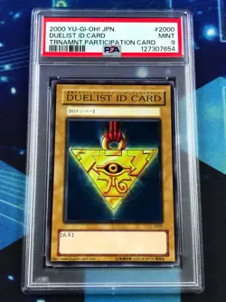 Yugioh Duelist ID Card! 2000 Tournament Prize card PSA 9 Graded Card! - Image 1