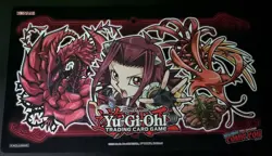 Yugioh Exclusive NYCC 2025 Exclusive Akiza Izinski Chibi Artwork Sealed Playmat - Image 1