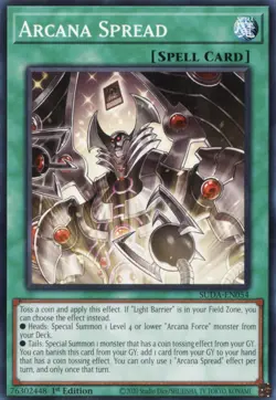 Yugioh - Arcana Spread - Common - SUDA-EN054 - NM - English - Image 1