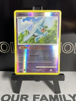Wynaut 42/130 Reverse Holo NM -Rare Holo Pokemon Card- Diamond And Pearl - Image 2