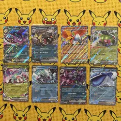 Pokemon TCG Destined Rivals Lot of 8 Double Rare EX Cards Near Mint - Image 2