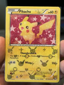 Lot of 3 Holo Rare Pokemon Cards Mew, Mewtwo, Pikachu - Image 5