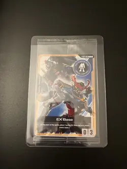Gundam Card Game EX Base Gundam Base World Tour Promo EXBP-003 Sealed US Seller - Image 1