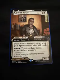 Magic The Gathering Spider-Man Amazing Spider-Man Promo NYCC 2025 Exclusive - Image 2