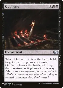 NM MTG OUBLIETTE THE LIST REPRINTS MYSTERY BOOSTER 2 - Image 1