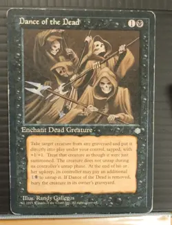 Mtg DANCE OF THE DEAD MP Ice Age -Argo- - Image 1