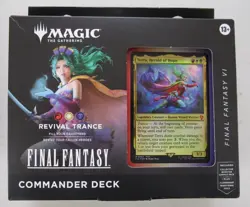 FINAL FANTASY COMMANDER DECK - REVIVAL TRANCE - MTG MAGIC THE GATHERING - Image 1