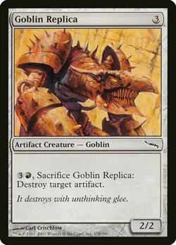 1x Goblin Replica - NM English MTG - Mirrodin - Image 1