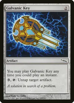 1x Galvanic Key - NM English MTG - Mirrodin - Image 1