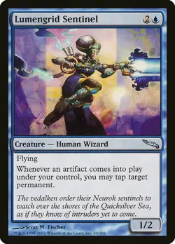 1x Lumengrid Sentinel - NM English MTG - Mirrodin - Image 1