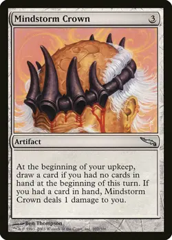 1x Mindstorm Crown - NM English MTG - Mirrodin - Image 1