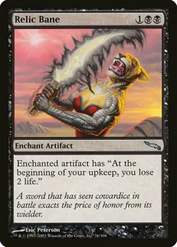 1x Relic Bane - NM English MTG - Mirrodin - Image 1