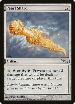 1x Pearl Shard - NM English MTG - Mirrodin - Image 1