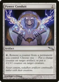 1x Power Conduit - NM English MTG - Mirrodin - Image 1