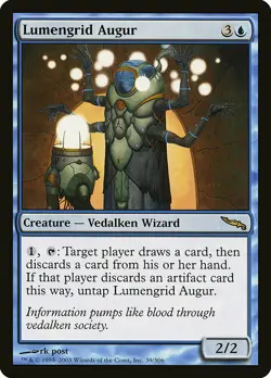 1x Lumengrid Augur - NM English MTG - Mirrodin - Image 1