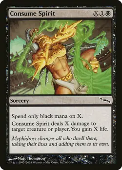 1x Consume Spirit - NM English MTG - Mirrodin - Image 1