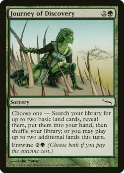 1x Journey of Discovery - NM English MTG - Mirrodin - Image 1