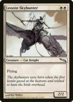 1x Leonin Skyhunter - NM English MTG - Mirrodin - Image 1