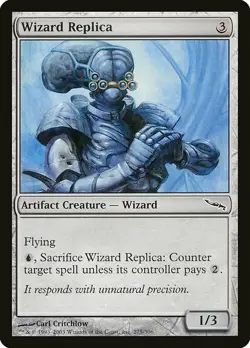 1x Wizard Replica - NM English MTG - Mirrodin - Image 1