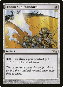 1x Leonin Sun Standard - NM English MTG - Mirrodin - Image 1