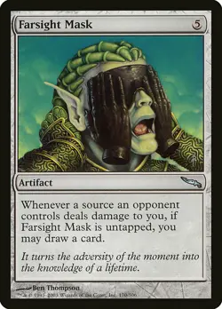 1x Farsight Mask - NM English MTG - Mirrodin - Image 1