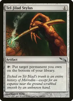 1x Tel-Jilad Stylus - NM English MTG - Mirrodin - Image 1