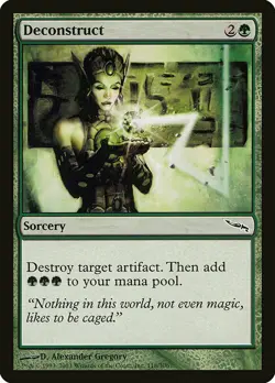1x Deconstruct - NM English MTG - Mirrodin - Image 1