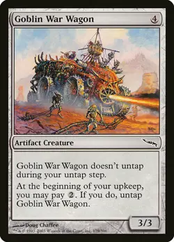 1x Goblin War Wagon - NM English MTG - Mirrodin - Image 1