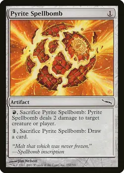 1x Pyrite Spellbomb - NM English MTG - Mirrodin - Image 1