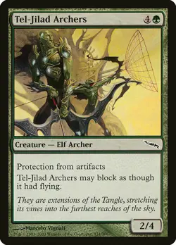 1x Tel-Jilad Archers - NM English MTG - Mirrodin - Image 1
