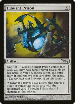 1x Thought Prison - NM English MTG - Mirrodin - Image 1