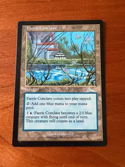 MTG CCG Stronghold Faerie Conclave Single - Image 1