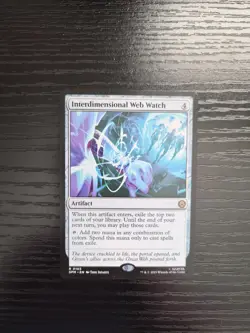 MTG Marvel's Spider-Man - Interdimensional Web Watch (165) - Rare - NM/MT - Image 1