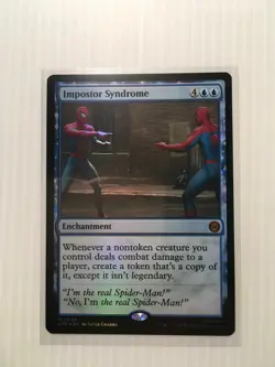 MTG Impostor Syndrome Foil (Extended Art) Marvel's Spider-Man M 0034 - Image 1