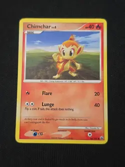 Chimchar 56/100 Majestic Dawn Regular Pokemon TCG Moderately Played Condition - Image 1