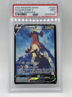 Pokemon Garchomp V PSA 9 MINT TG23 Astral Radiance FA Trainer Gallery TG23/TG30 - Image 2