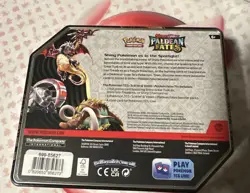 Pokemon Paldean Fates Tins Charizard Iron Treads Great Tusk - Image 4