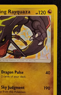 2017 Pokemon Shining Legends Shining Rayquaza #56/73 Holo Rare EX-NM - Image 3