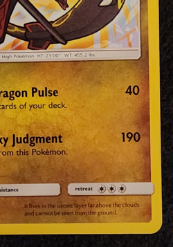 2017 Pokemon Shining Legends Shining Rayquaza #56/73 Holo Rare EX-NM - Image 4
