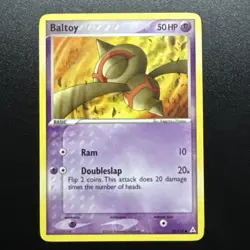 Baltoy 59/110 2006 EX Holon Phantoms Pokemon Card TCG Common - Image 1