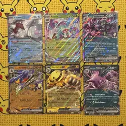Pokemon TCG Destined Rivals Lot Of 6 Double Rare EX Cards All Mint Fresh Pulled - Image 2