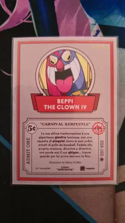 Cuphead Out of the Cards - 29 Beppi the Clown IV - Numerata 059/150 - Image 2