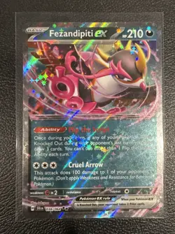 Fezendipiti EX 38/64 Shrouded Fable Collectible Card Near Mint Condition - Image 1