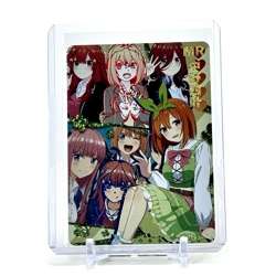 Goddess Story: Yotsuba Nakano MR 5M09MR-01 Anime Waifu CCG Trading Card - Image 1