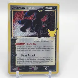Umbreon Gold Star - 17/17 - Celebrations - Pokemon Card - NM/M - Image 1