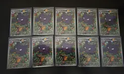 10set Haunter Pokemon Card 022/021 AR MBG Starter Set Mega Gengar EX Japanese - Image 3