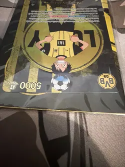 One Piece x BvB Borussia Dortmund Monkey D. Luffy Promo Karte Card St13-003 TCG - Image 4
